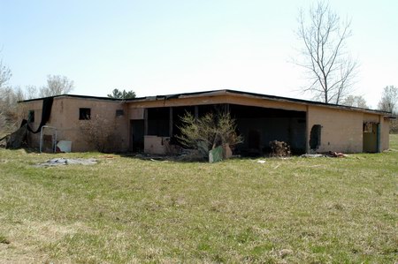 Vista Drive-In Theatre - Outside Concession - Photo From Water Winter Wonderland (newer photo)